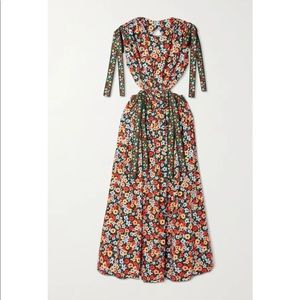 AGUA BY AGUA BENDITA | Guaguancó cutout midi dress | M